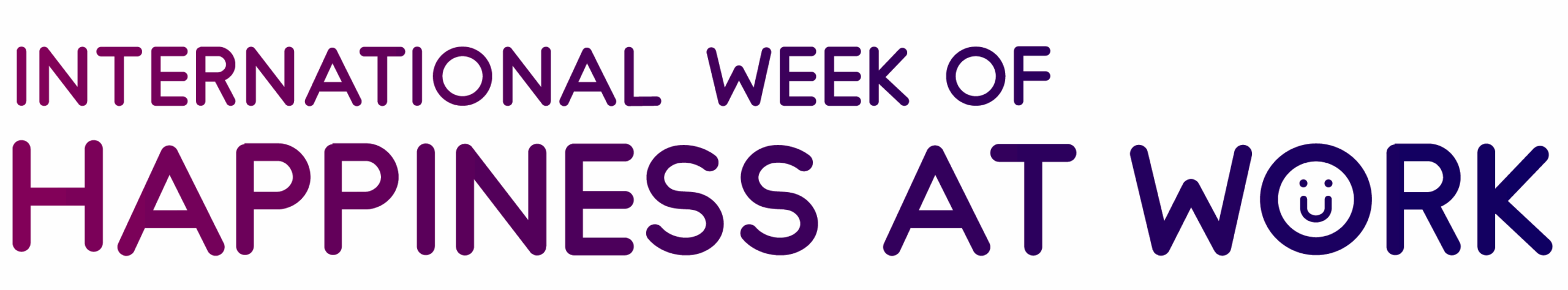 International Week of Happiness at Work logo